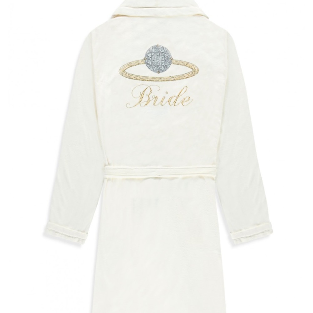 Wrap Up Robe BRIDE SHORT ROBE - Picture 2 of 5